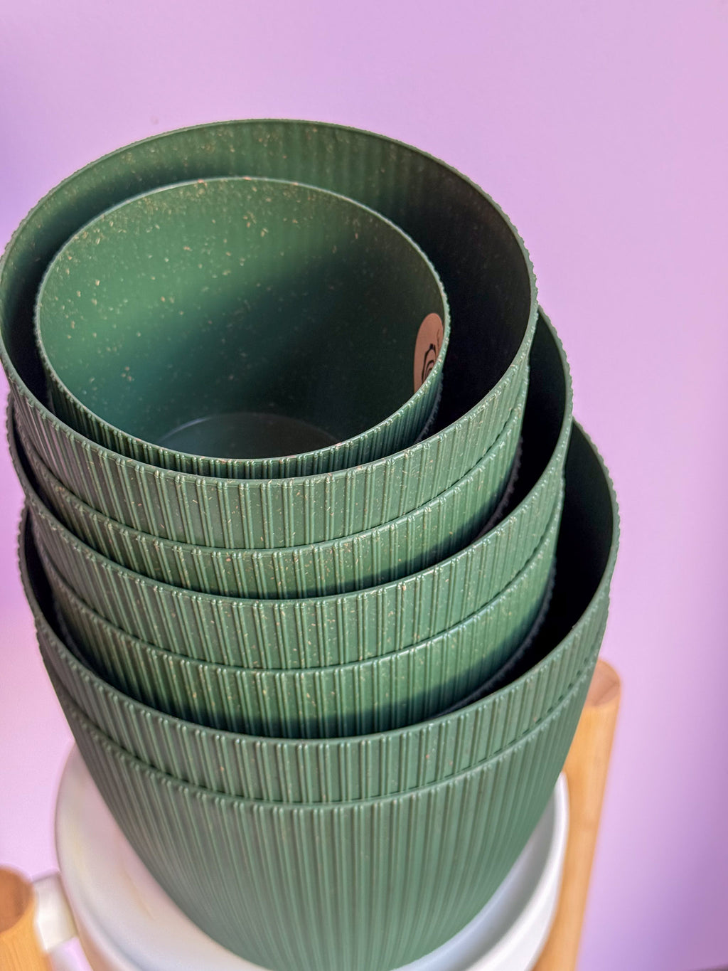 Green plastic d13